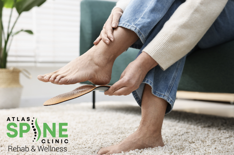 Custom orthotics 3D foot scan in Scarborough clinic