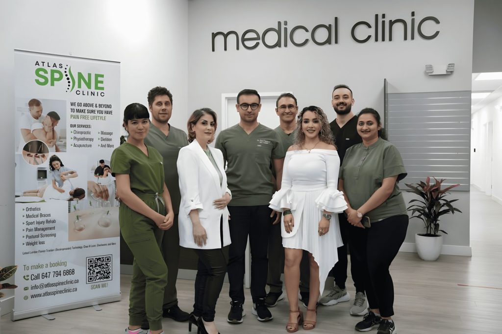 The Atlas Spine Clinic team in Scarborough